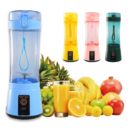 Portable Electric Fruit Juicer Mixer Wireless USB Rechargeable