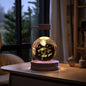 Crystal Ball Lamp Light